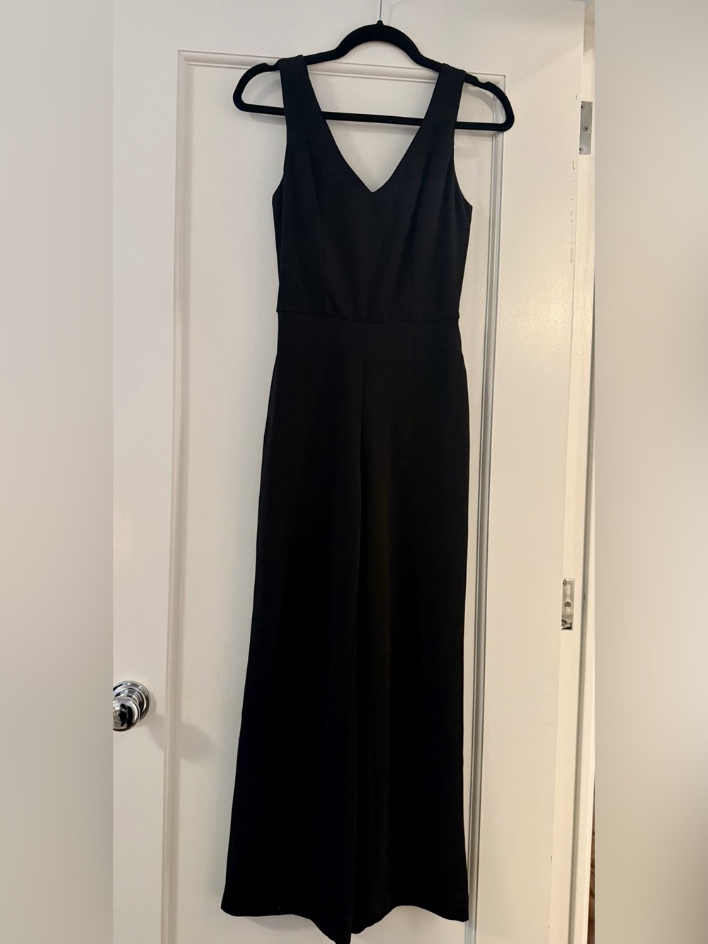 Lulus Black Sleeveless Wide-Leg Jumpsuit